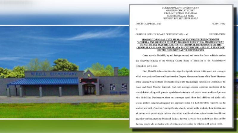 Lawsuit filed over alleged 19-day abuse of special education students in Greenup County