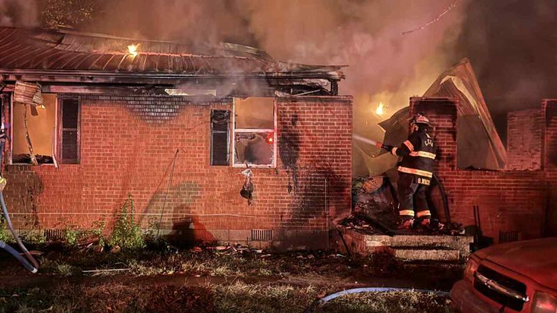 Clay City house fire contained by Firefighters